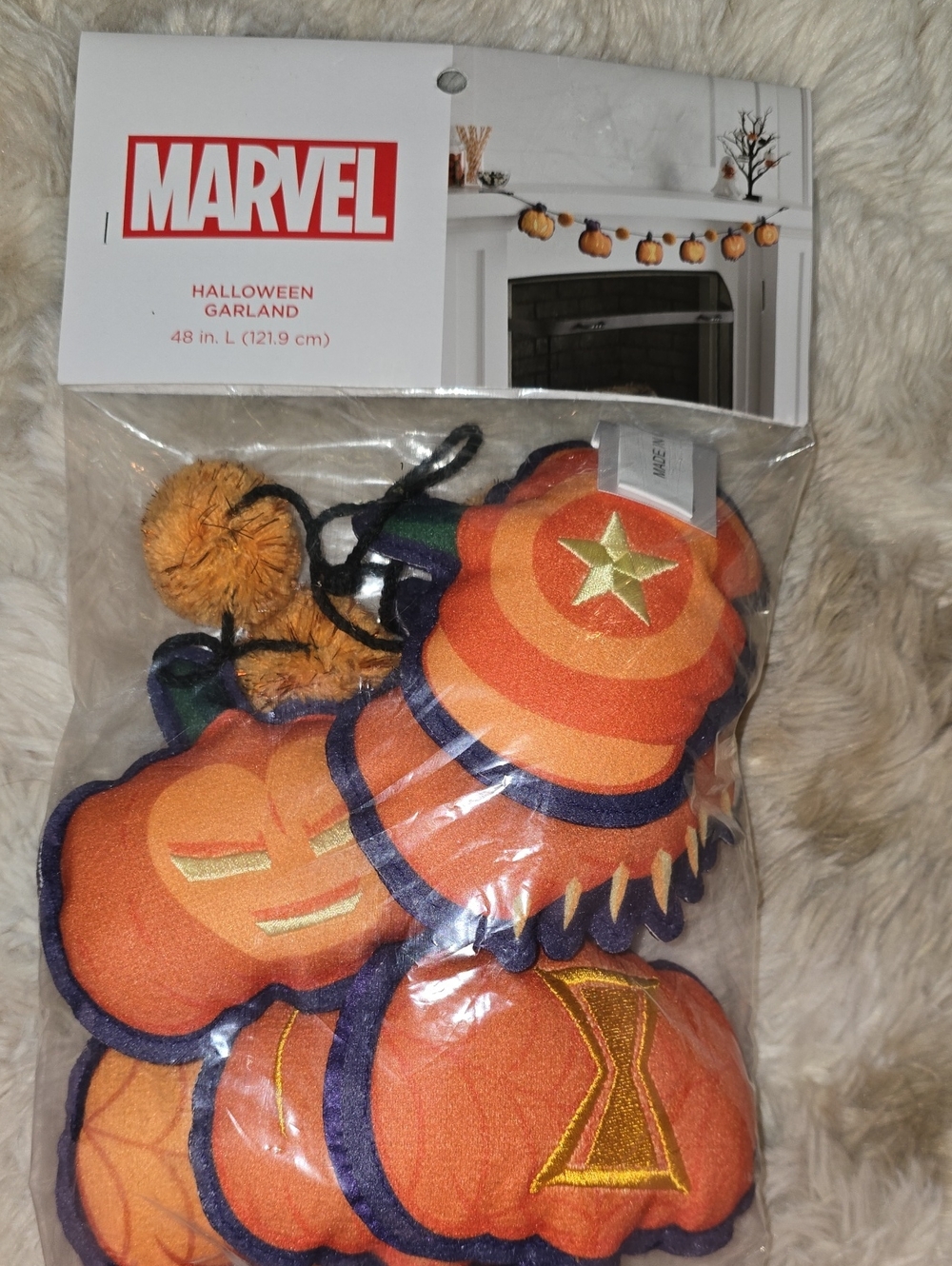 Marvel Halloween 48" Long Garland